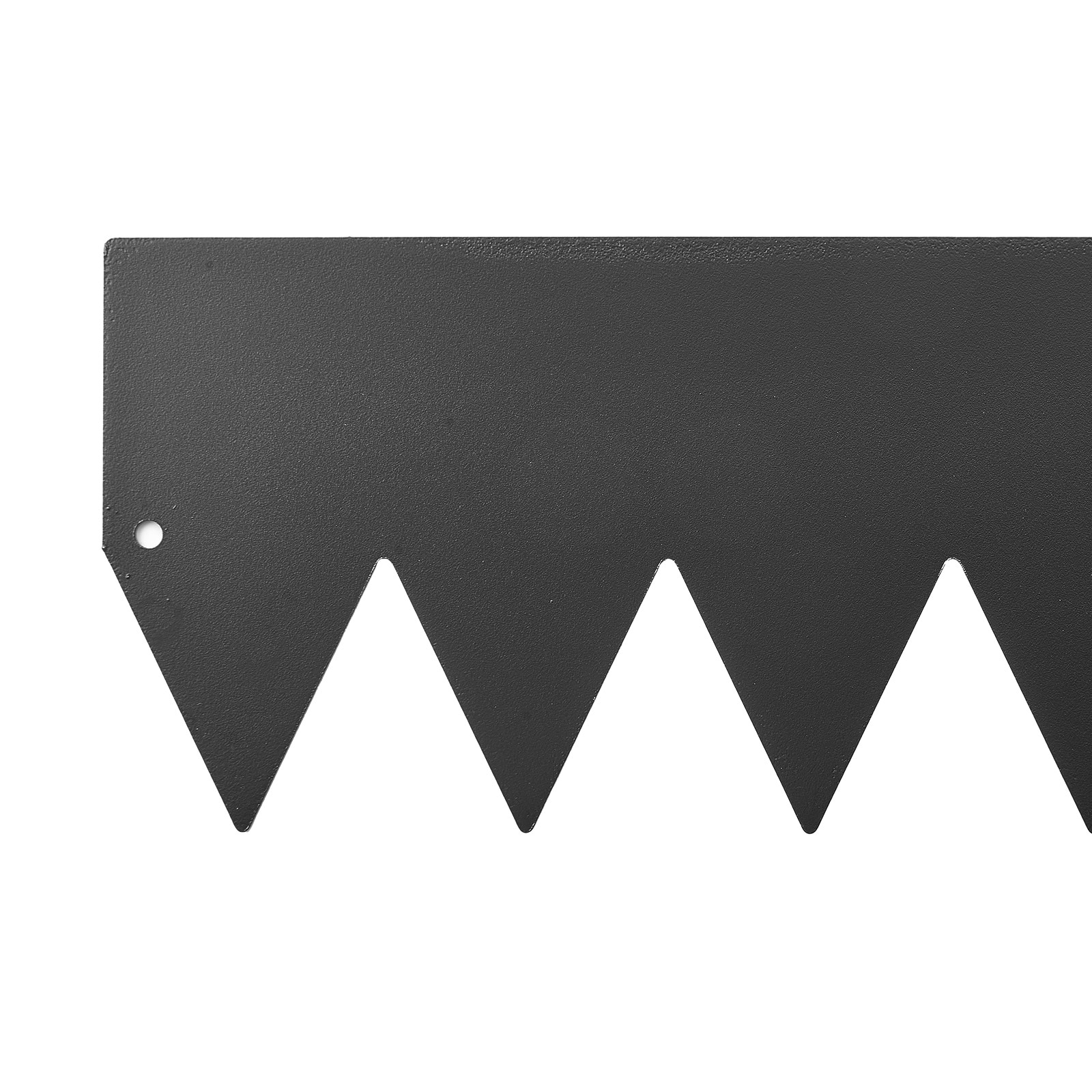Steel Garden Landscape Edging Rust Resistant Border 6 Pack Black_voghion.com